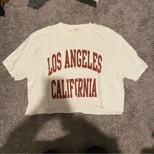 Cropped Brandy Los Angeles Tshirt